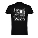 Camiseta negra algodón infantil BM LA ROCA