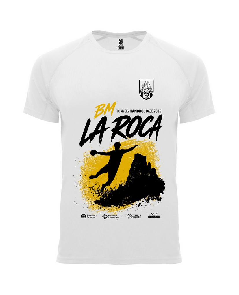 Camiseta técnica Torneo Base BM La Roca
